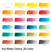 Sakura - Koi Water Colours Pocket Box 24 Colour + Waterbrush