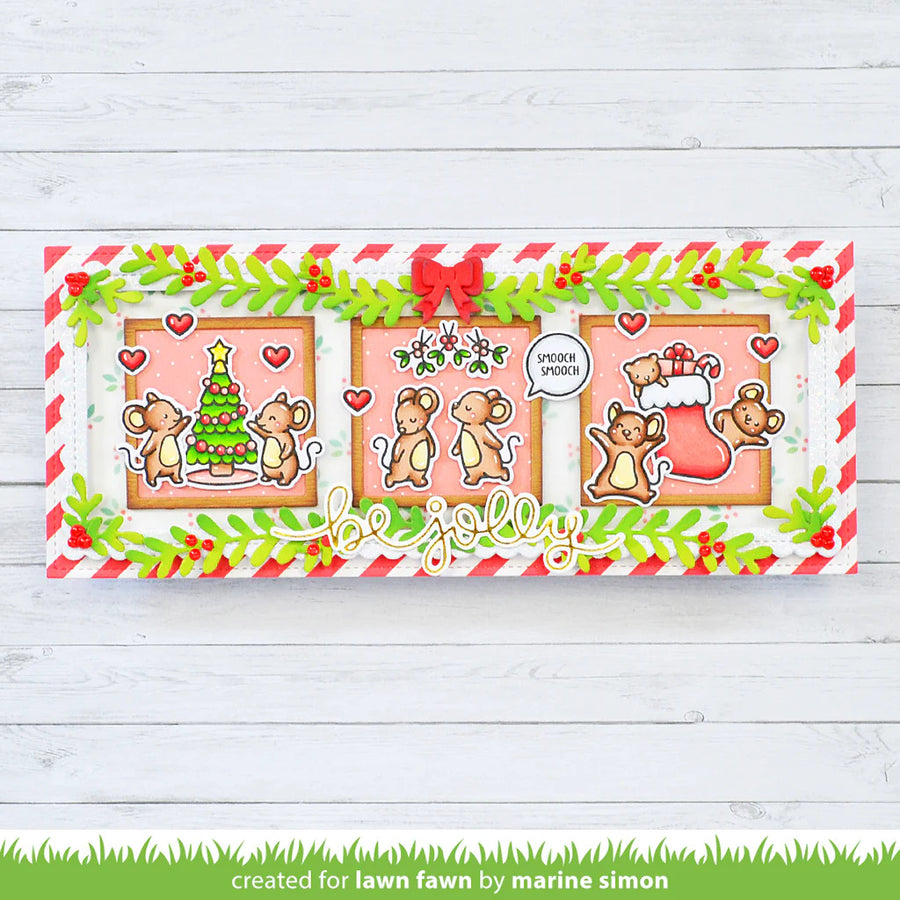 Lawn Fawn - Christmas Before 'n Afters Stamp set