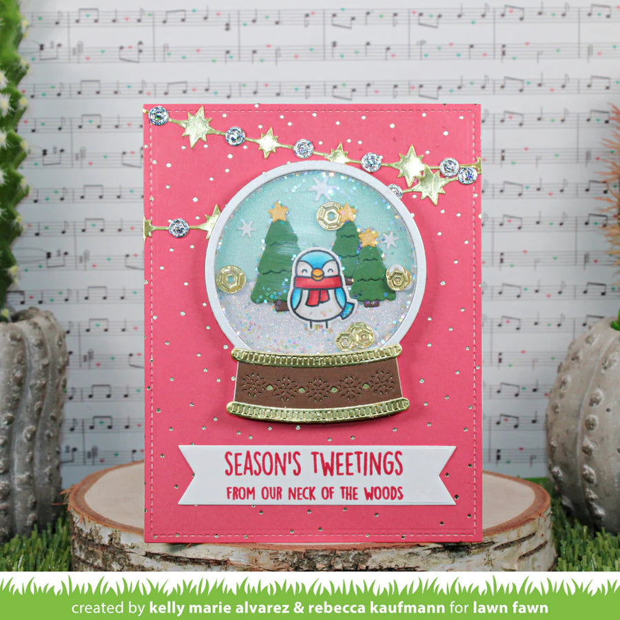 Lawn Fawn - Winter Birds Stamp Set