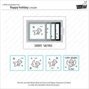 Lawn Fawn - Flappy Holiday Stamp Set