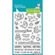 Lawn Fawn - Winter Birds Stamp Set