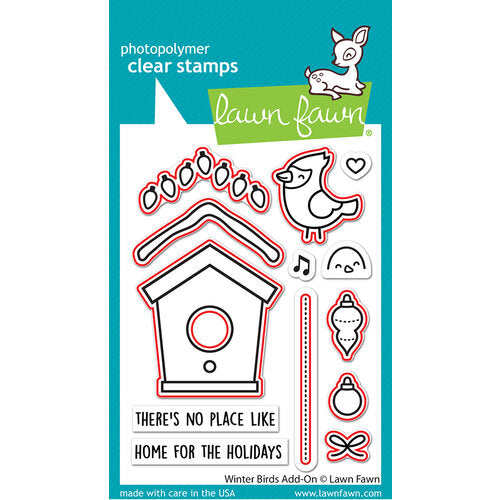 Lawn Fawn - Winter Birds Add-On Dies