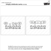 Lawn Fawn - Simply Celebrate Santa Stamps