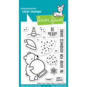 Lawn Fawn - Little Snow Globe: Bear Stamps