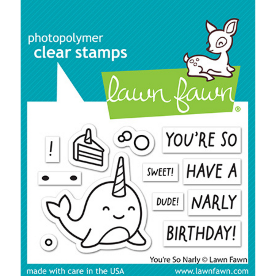 Lawn Fawn - You're So Narly Stamps