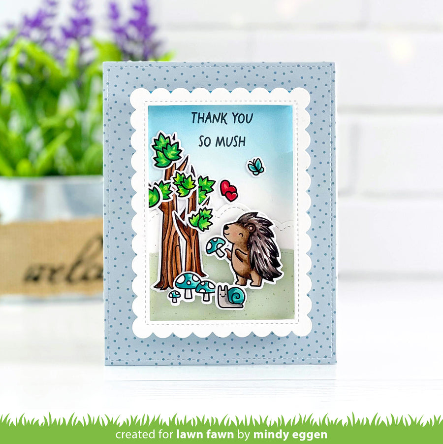 Lawn Fawn - Porcu-pine for You Stamps