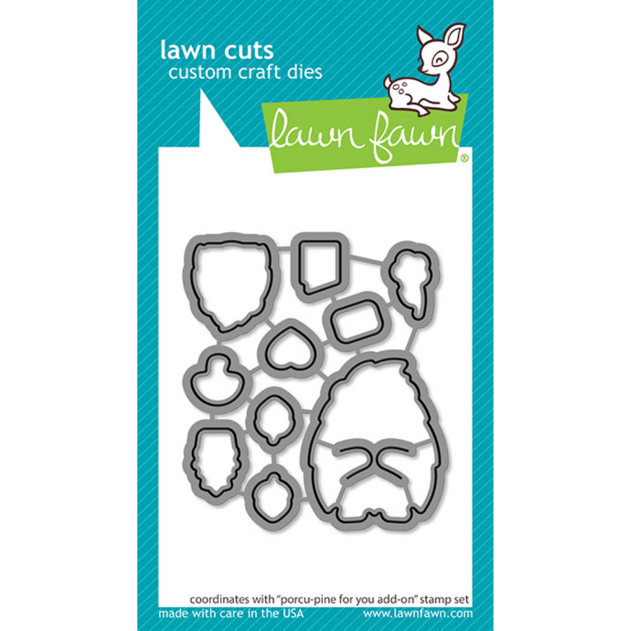 Lawn Fawn - Porcu-Pine for You Add-On Dies