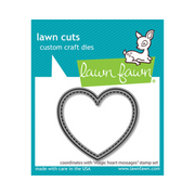 Lawn Fawn - Magic Heart Messages Dies