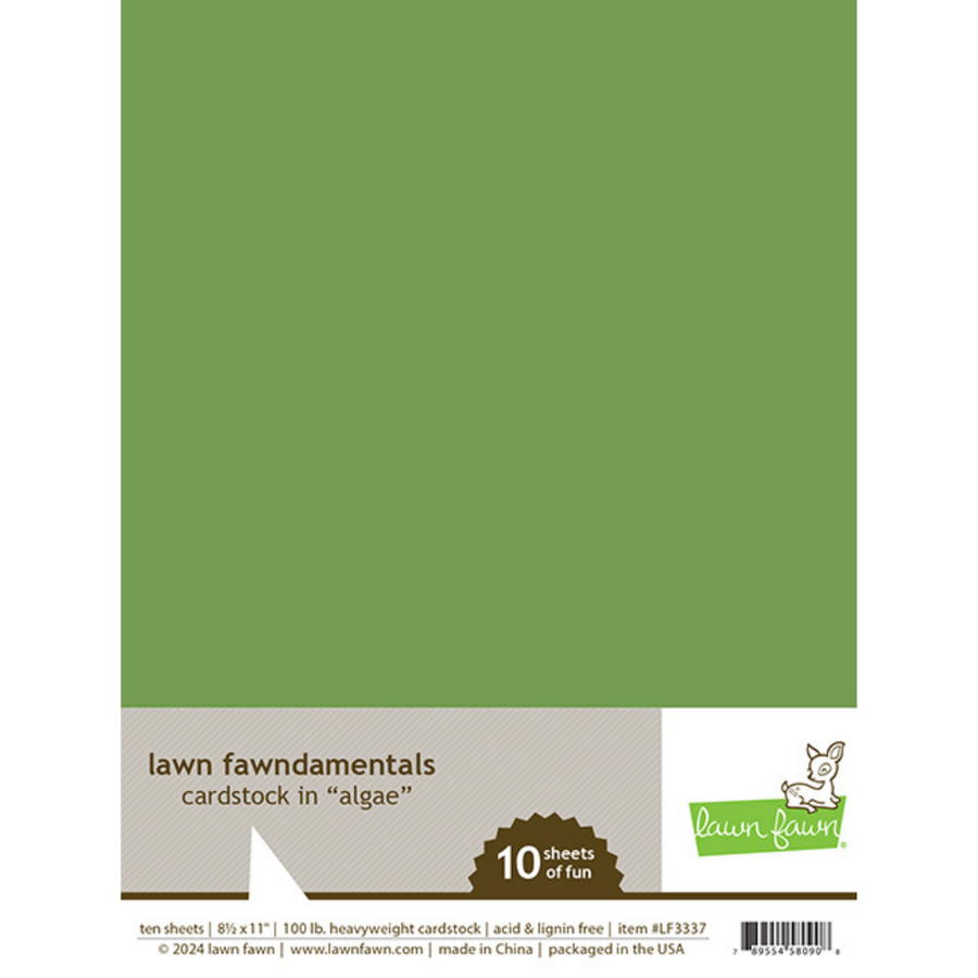 Lawn Fawn - Algea Cardstock