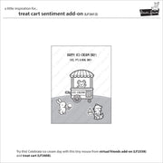 Lawn Fawn - Treat Cart Sentiment Add-on Stamps