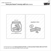 Lawn Fawn - How You Bean? Money Add-on Stamps