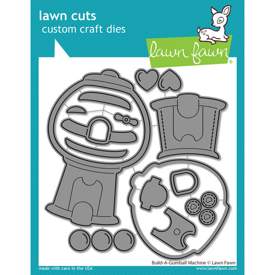 Lawn Fawn - Build-a-gumball Machine