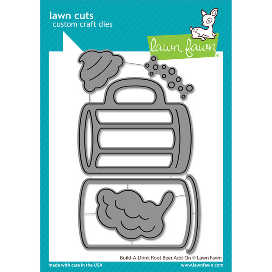 Lawn Fawn - Build-a-drink Root Beer add-on Dies