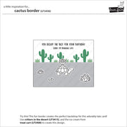 Lawn Fawn - Cactus Border Dies