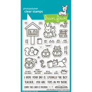 Lawn Fawn - Little Woodland Library Stamps