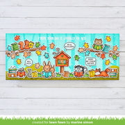 Lawn Fawn - Little Woodland Library Add-on Stamps