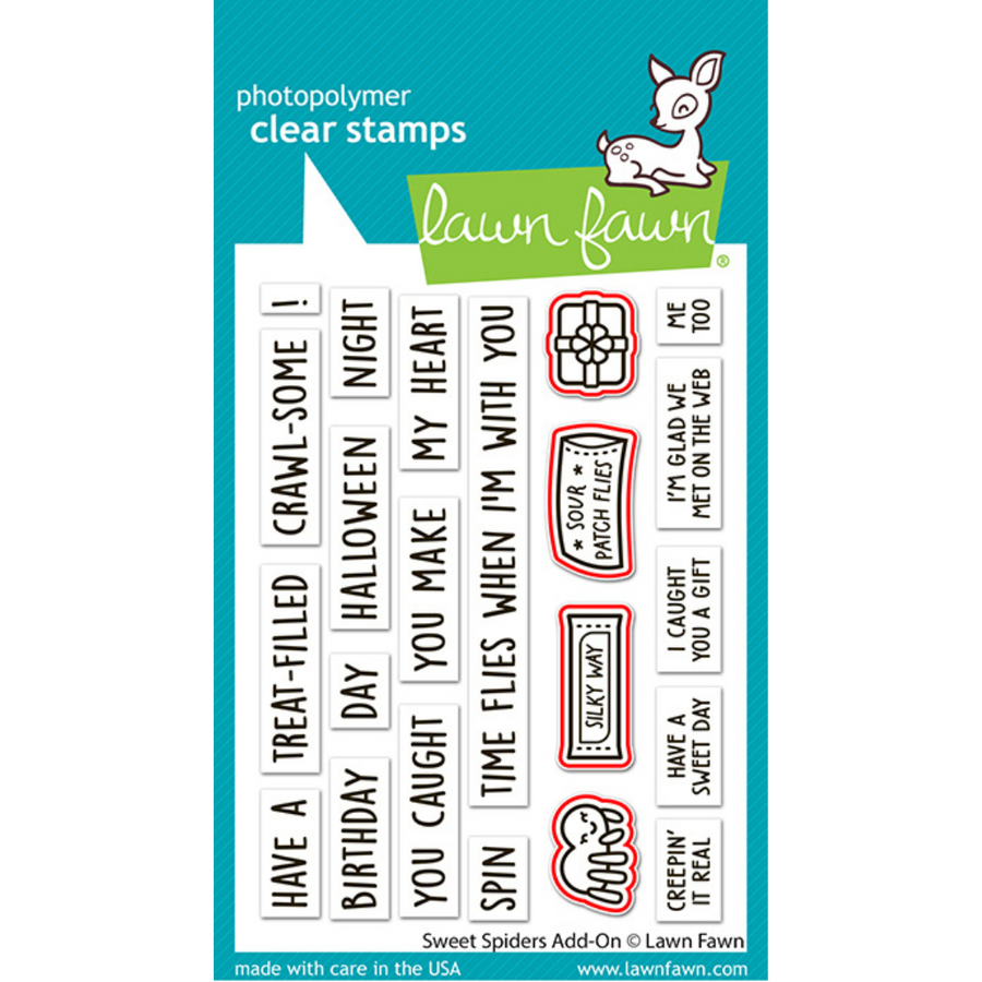 Lawn Fawn - Sweet Spiders Add-on Dies