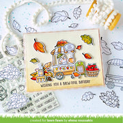 Lawn Fawn - Treat Cart Add-on: Coffee Stamps