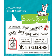 Lawn Fawn - Cheesy Christmas Add-on Dies