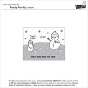 Lawn Fawn - Frosty Family Stamps