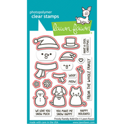 Lawn Fawn - Frosty Family Add-on Dies