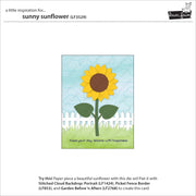 Lawn Fawn - Sunny Sunflower Dies