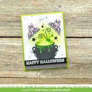 Lawn Fawn - Spiderweb Background Stencils