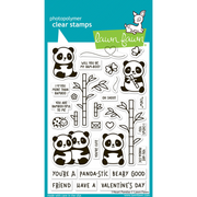 Lawn Fawn - I Heart Pandas Stamps