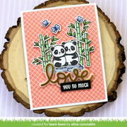 Lawn Fawn - I Heart Pandas Stamps