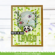 Lawn Fawn - I Heart Pandas Add-on Stamps