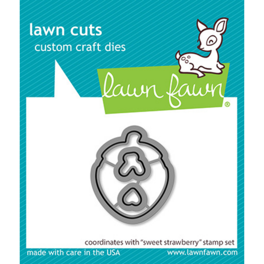 Lawn Fawn - Sweet Strawberry Dies