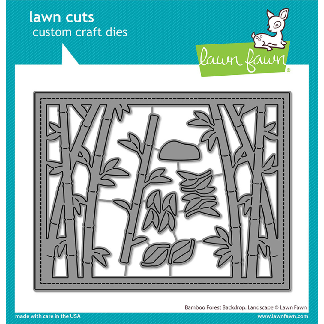 Lawn Fawn - Bamboo Forest Backdrop: Landscape Dies