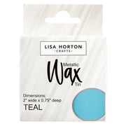 Lisa Horton Crafts Water Based Wax Tin - Teal #808