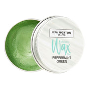 Lisa Horton Crafts Water Based Wax Tin - Peppermint Green #355