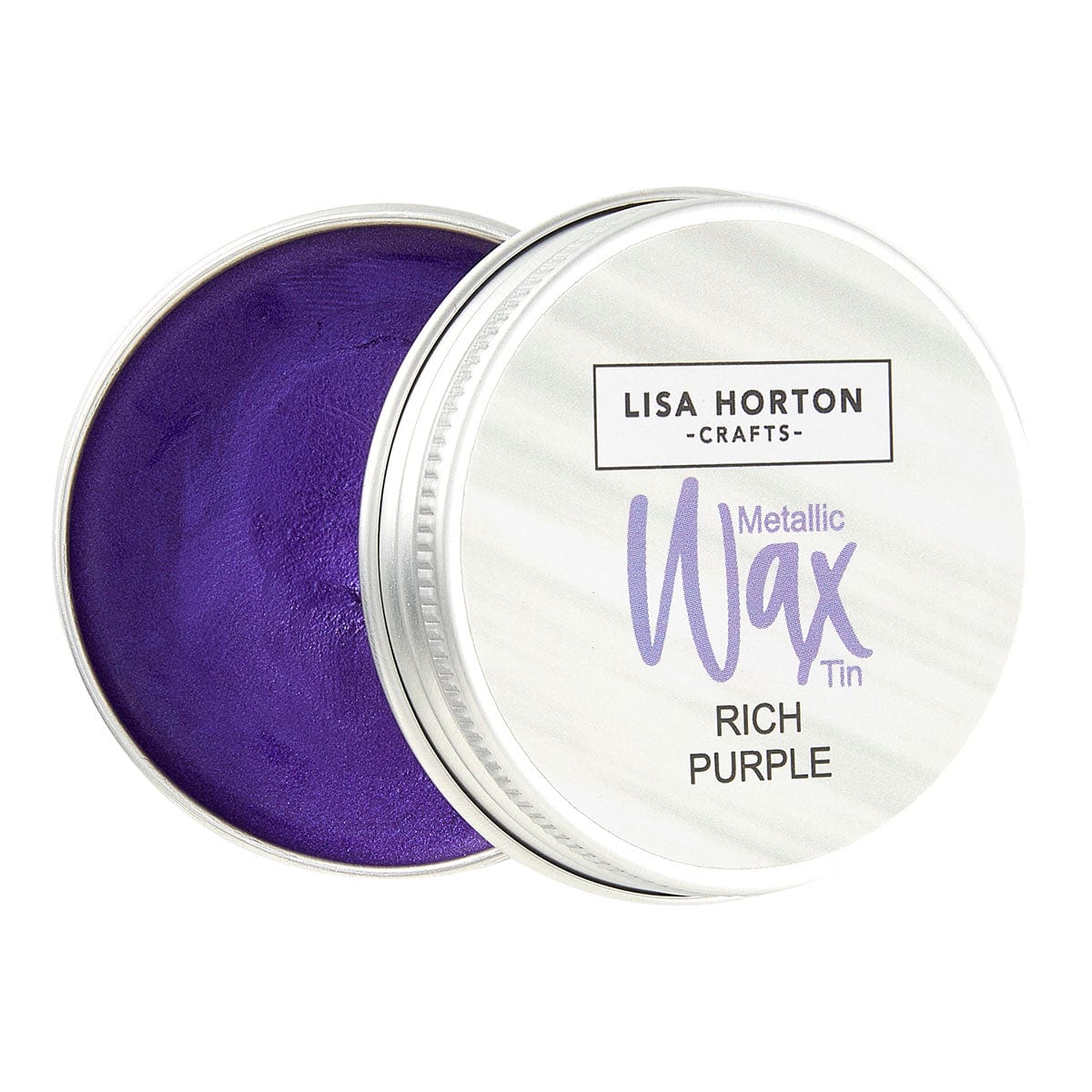 Lisa Horton Crafts Water Based Wax Tin - Rich Purple #266