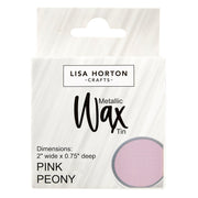 Lisa Horton Crafts Water Based Wax Tin - Pink Peony #225