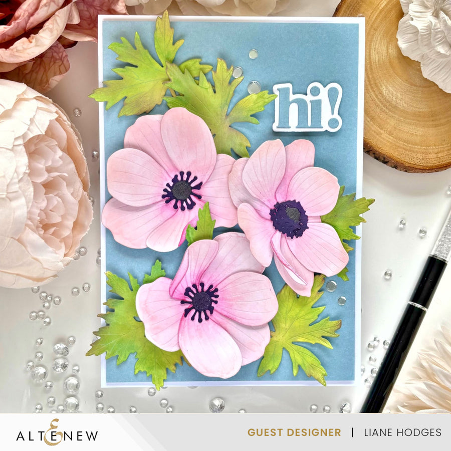 Altenew - Craft-A-Flower: Anemone Blue Poppy Layering Die Set