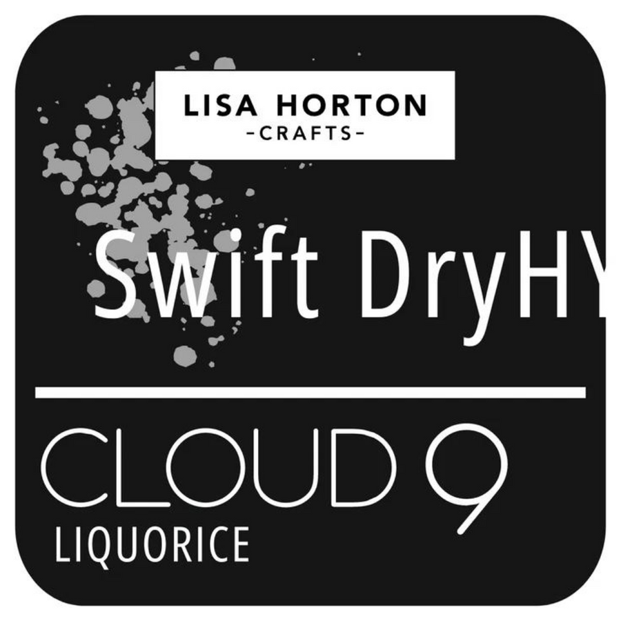 Lisa Horton Crafts - Swift Dry Stamping Ink - Liquorice