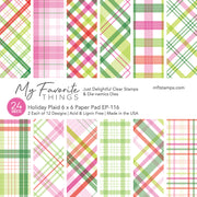 My Favorite Things - Holiday Plaid Paper Pad