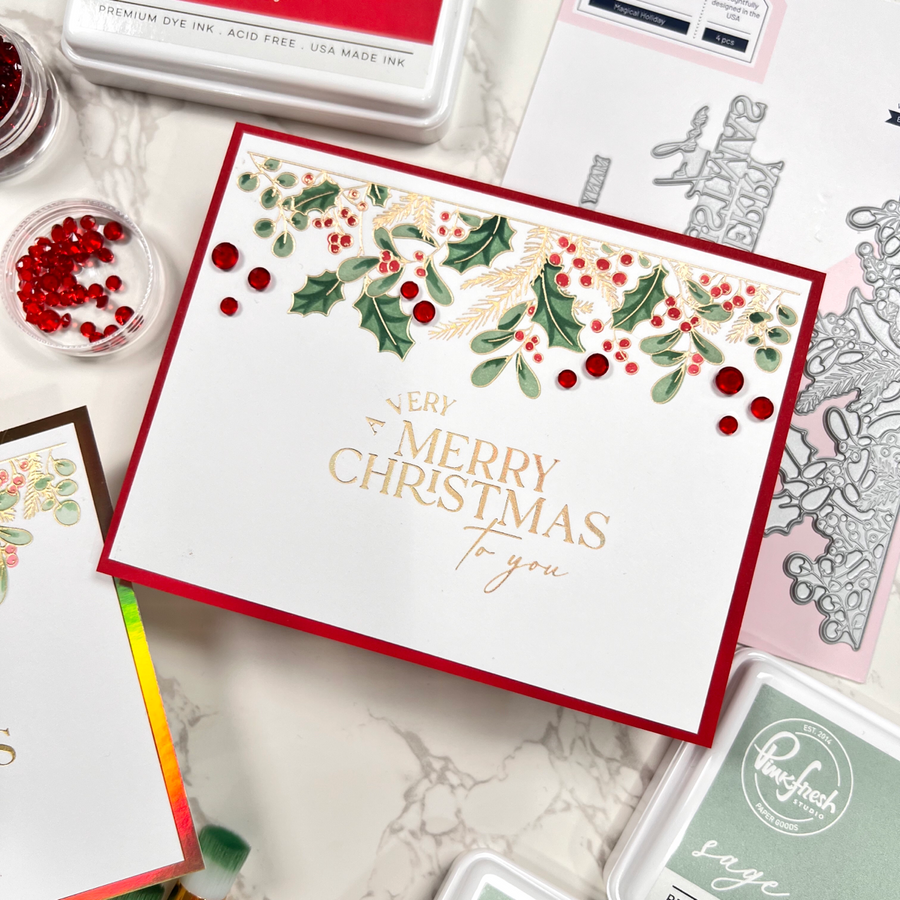 Pinkfresh Studio - Magical Holiday Press Plate