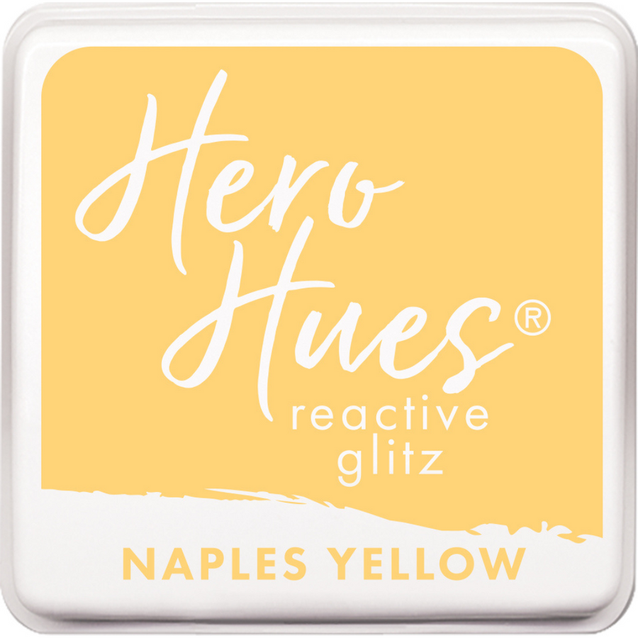 Hero Arts - Naples Yellow Reactive Glitz Ink