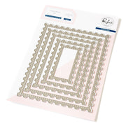 Pinkfresh Studio - Nested Rectangles Postage Edge Die