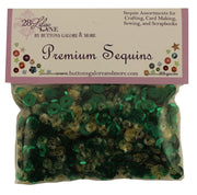 Buttons Galore & More - Emerald Sequins (28 Lilac Lane)