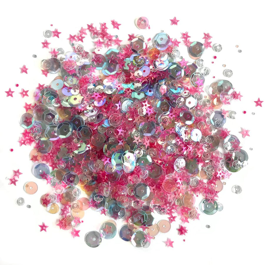 Buttons Galore & More - Glittering Galaxy Sequins (28 Lilac Lane)