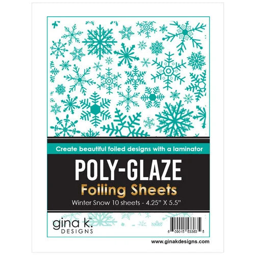 Gina K Designs Poly-Glaze Winter Snow