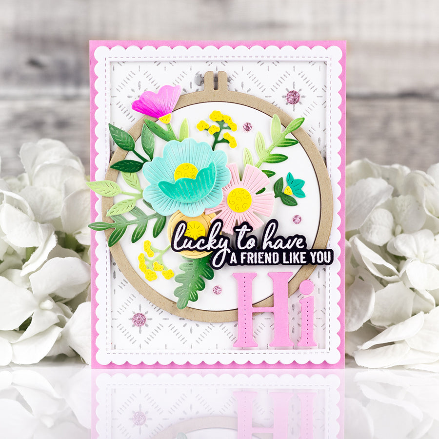 Pinkfresh Studio - Jody Uppercase Alpha Dies