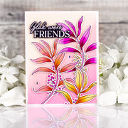 Pinkfresh Studio - Grateful Greenery Stamps