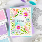 Pinkfresh Studio - Happy Hummingbirds Press Plate