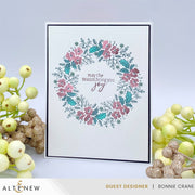 Altenew - Regal Wreath Registration Press Plate/Foil Plate