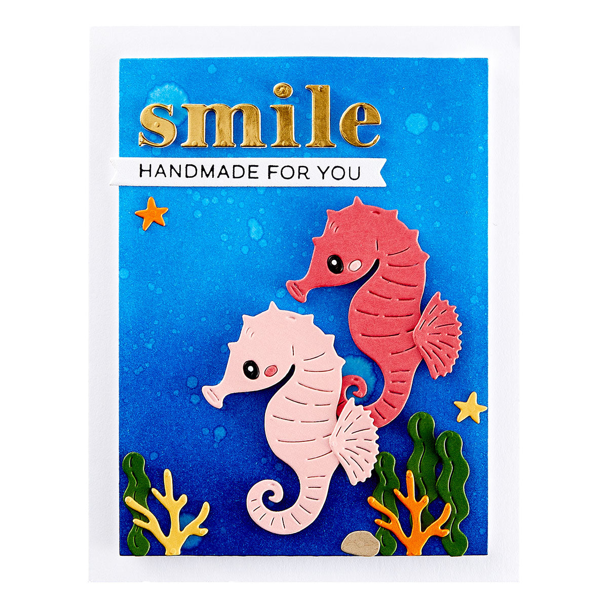 Spellbinders - Luna the Seahorse Etched Dies from the Out and About Collection